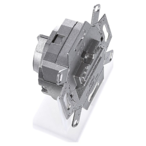 Розетка UAE 8-полюсная, экранированная, кат.6 класс E (механизм) Berker - фото №6