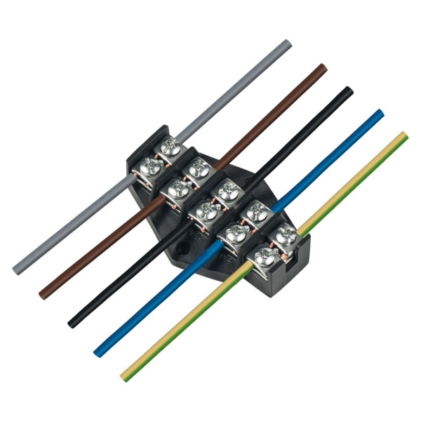 Клемна колодка у корпусі Elektro-Plast 5х10 мм.кв. 380В - фото №1