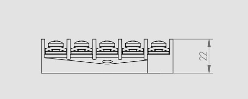 Клемна колодка у корпусі Elektro-Plast 5х10 мм.кв. 380В - фото №3