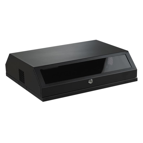 Шкаф Mirsan MR.SLM.01 SLIM 19" 3+5U537x475 RAL 9005 (черный)