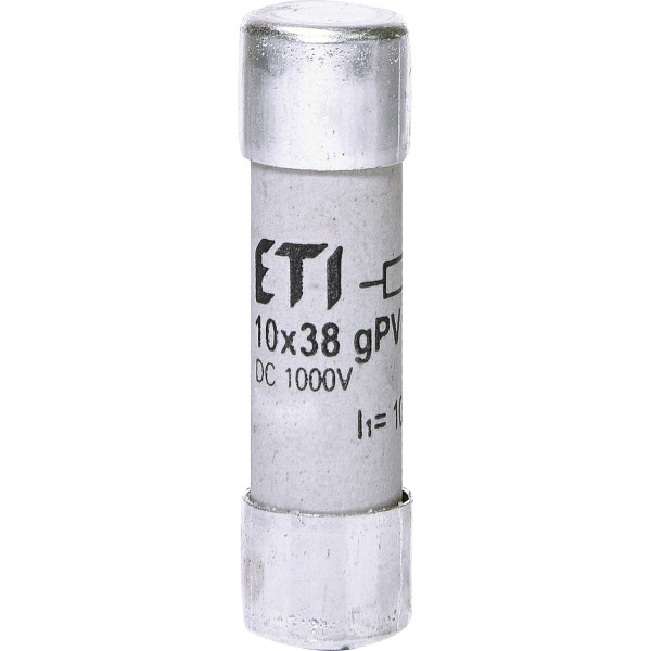 Запобіжник ETI 002625109 CH 10x38 gPV 25A 900V (30kA)