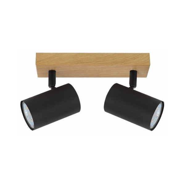 Спот Reality 838502-11 Quentin GU10 2x15W IP20 Bl - фото №1