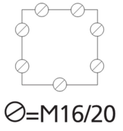 Распредкоробка Spelsberg PS 99-6-m (sp10540301) IP66 для улицы - фото №2
