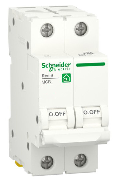 Автоматический выключатель Schneider Electric R9F12210 RESI9 6кА 2P 10A C