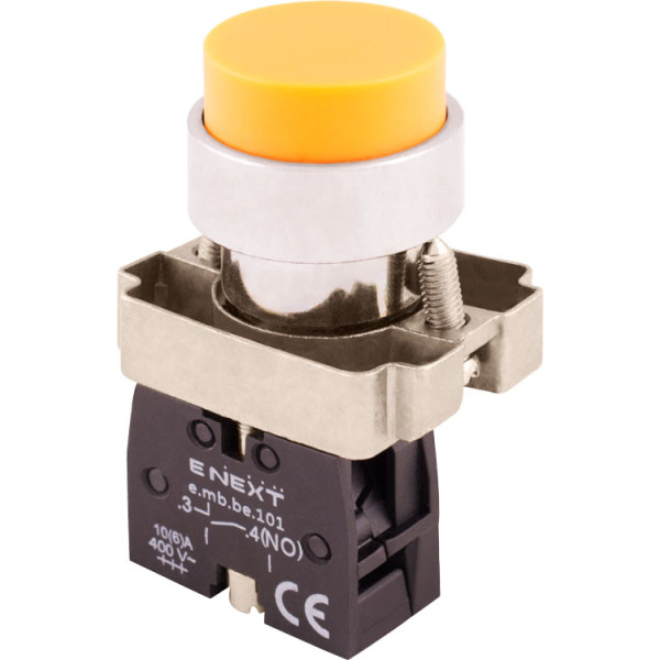 Кнопка E.Next e.mb.bl51 1NO жовта (p0810113)