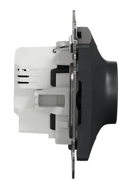 Универсальный поворотный светорегулятор Schneider Electric черный SDD114502 - фото №2