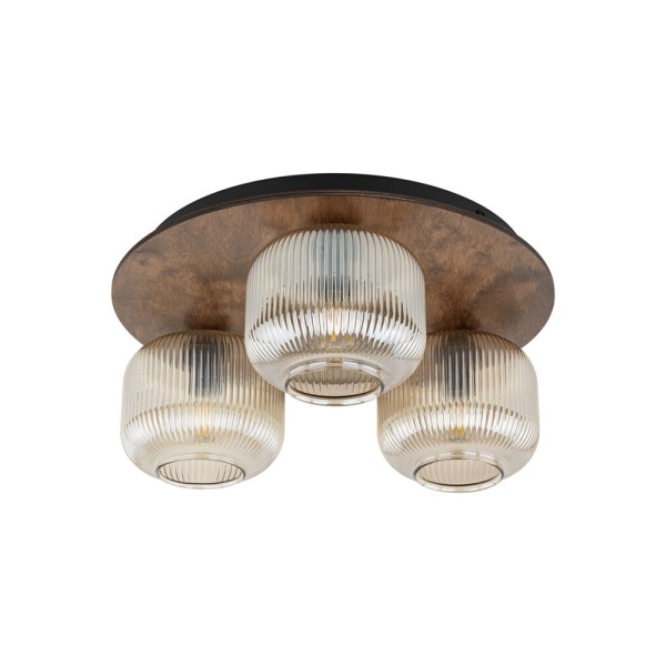 Люстра TK Lighting 11068 Salvia E14 3x15W IP20 коричневый