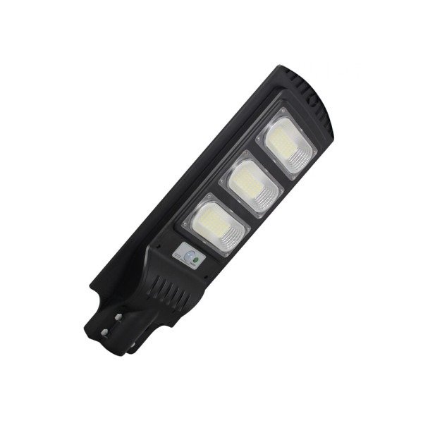 Вуличний світильник на сонячній батареї Goldlux 315519 Street LED 1x10W 6000K 1000Lm IP65 чорний