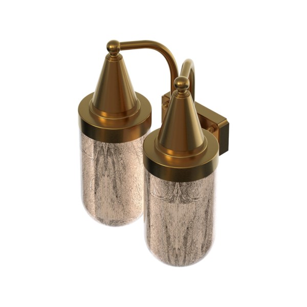 Бра, настінний світильник Pikart 39830 Subway Stone G9 2x15W IP20 латунний - фото №4