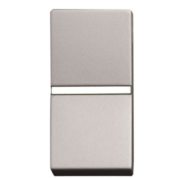 Кнопочный выключатель ABB Zenit 2CLA210470N1301 N2104.7 PL 1М (серебро)