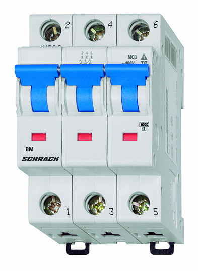 Автоматичний вимикач Schrack BM417320 4,5кА 20А 3P C