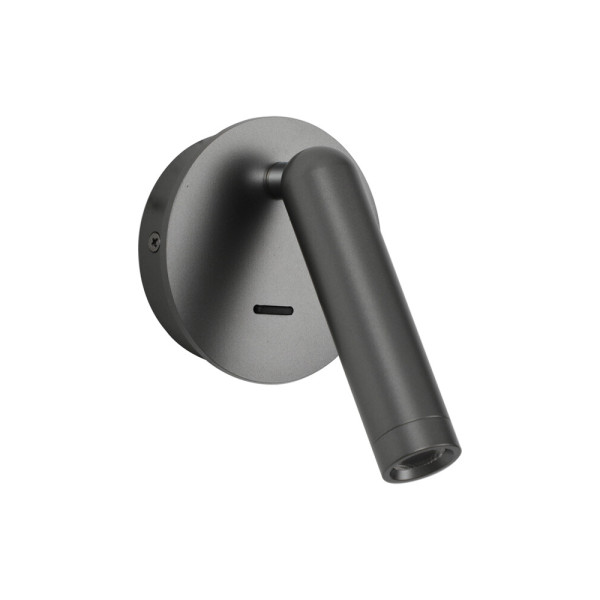 Бра, настенный светильник Italux WL-64834-1-GR Carda LED 1x2.5W 3000K 164Lm IP20 серый