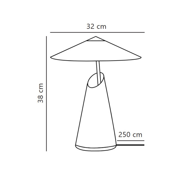 Настольная лампа Nordlux 2320375018 Taido E27 1x25W IP20 коричневая - фото №4