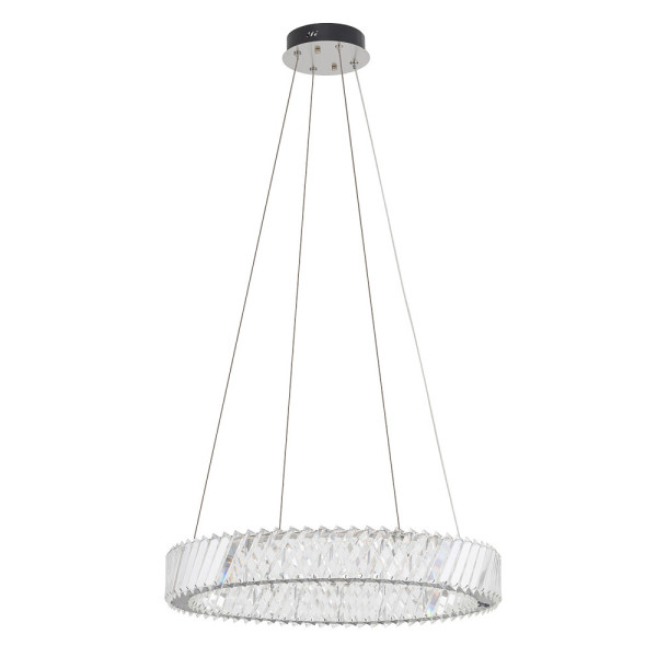Підвісний світильник, люстра Nowodvorski 11705 Luxora Round LED 1x30W 3000K 2700Lm IP20 хром