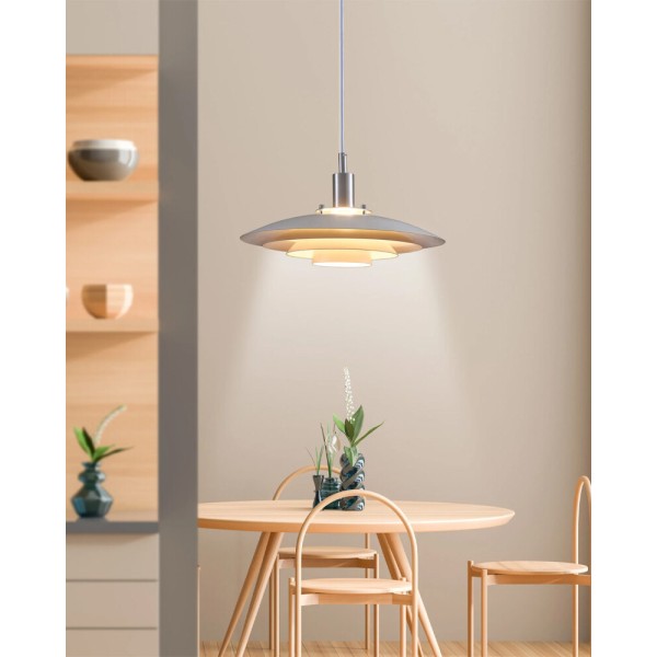 Подвесной светильник, люстра Goldlux 330550 Taylor E27 1x20W IP20 хром - фото №1