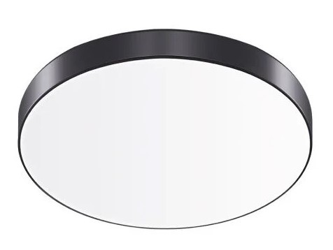 Світильник Maxus SP Ceiling 36Вт 4100K Circle Slim Black (1-MSP-3641-SLB)