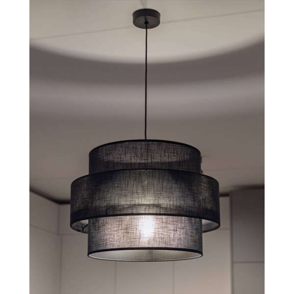 Підвісний світильник, люстра TK Lighting 4999 Calisto E27 1x15W IP20 чорний - фото №3