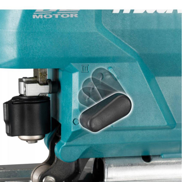 Аккумуляторный лобзик Makita DJV184Z 18 В 23мм - фото №4