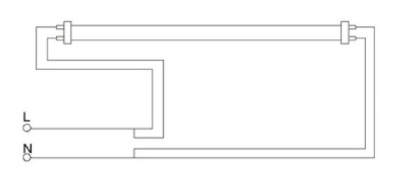 Линейная T8 лампа Feron LB-236 22Вт G13 6400K - фото №3