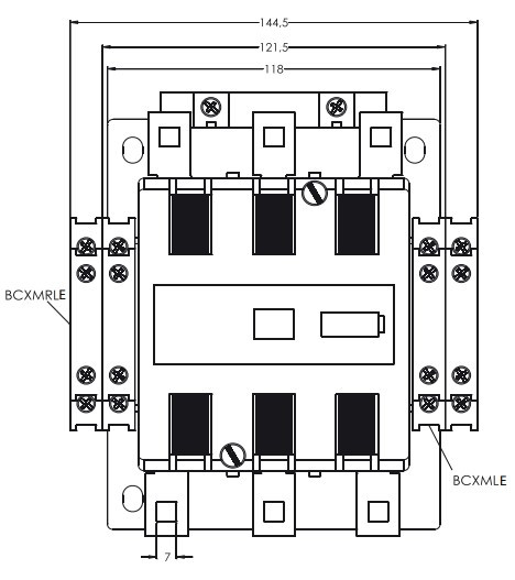 Контактор ETI 004654241 CEM 150Е.22 250V AC/DC - фото №1