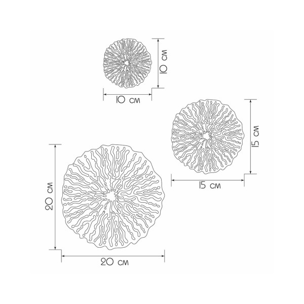 Бра, настінний світильник Imperium Light 416110.12.12 Dandelion G9 5W IP20 - фото №3