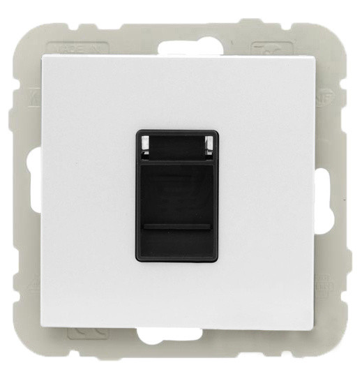 Телефонная розетка Logus 21251 TBR RJ11 белая