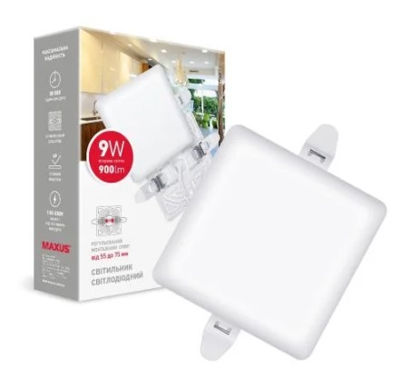 Светильник Maxus SP Adjustable 9Вт 4100K (1-MSP-0941-SA) - фото №2