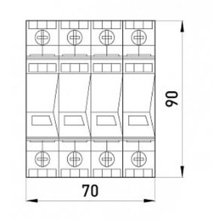 Устройство защиты от импульсных перенапряжений E.next 82.018 e.POII.3 - фото №1