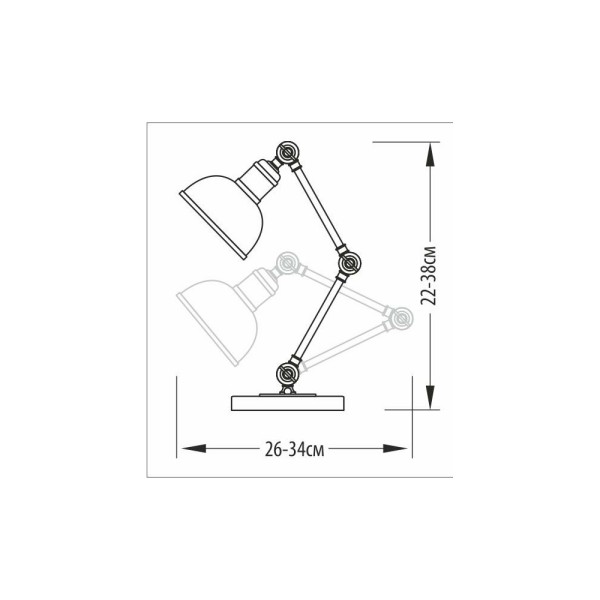 Настольная лампа PikArt 3401 - фото №2