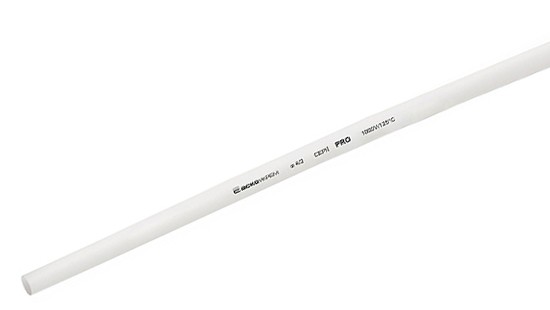 Белая термоусадочная трубка Аско-Укрем PRO Ø 4,0/2,0 (A0150040466)