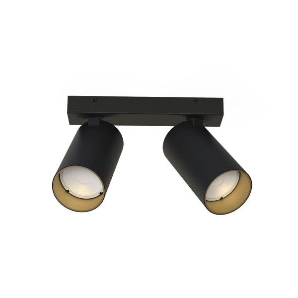 Світильник поворотний, спот Nowodvorski 37766 Mono II GU10 2x10W IP20 чорний - фото №4