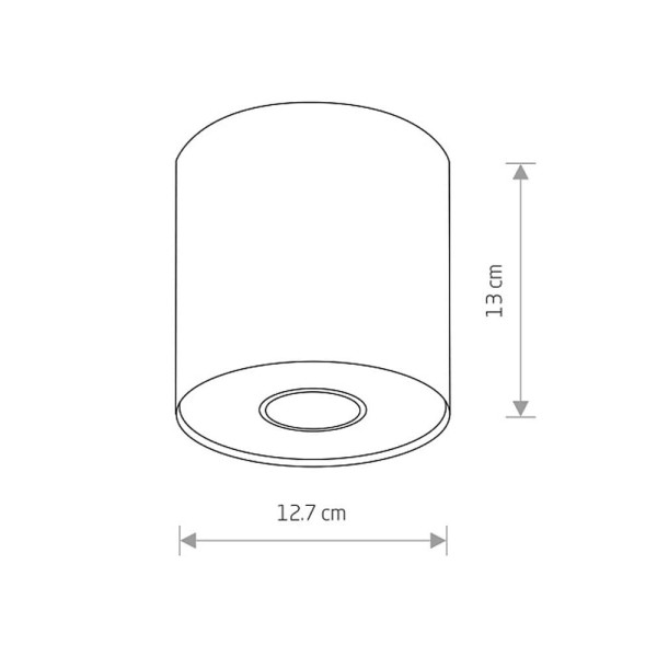 Точковий світильник Nowodvorski 37602 Point GU10 1x35W IP20 Чорний - фото №2