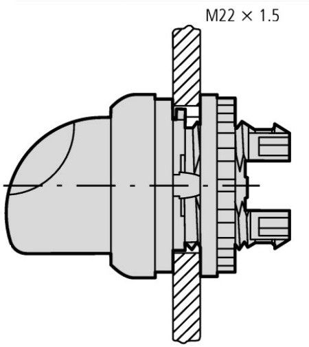 Переключатель Eaton Moeller 216872 M22-WRK3 - фото №5