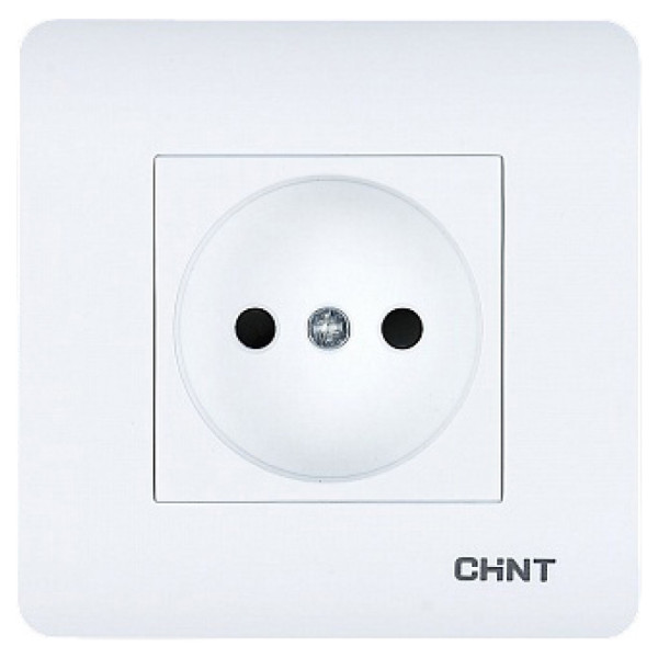 Розетка Chint NEW3 белая (715391)