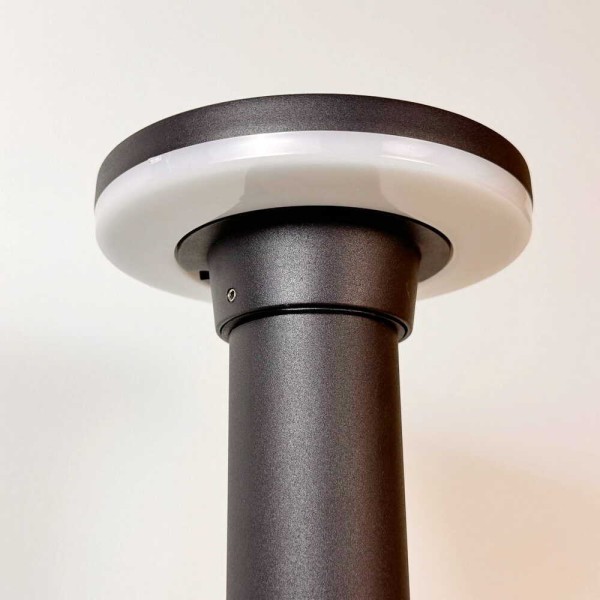 Светильник фасадный Violux HYATT-R 12 Вт IP65 черный (500510) - фото №1