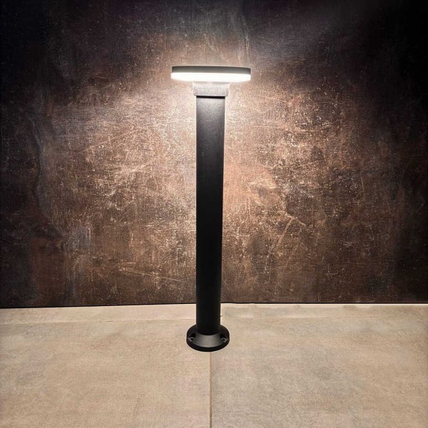 Светильник фасадный Violux HYATT-R 12 Вт IP65 черный (500510) - фото №3