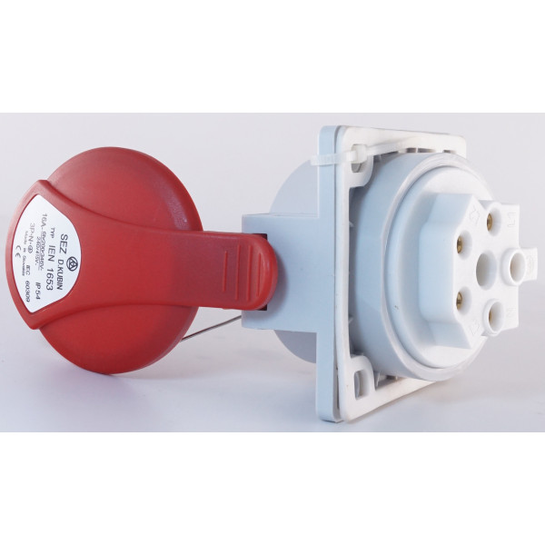 Вбудований силовий роз'єм Sez IEN1653 - фото №3