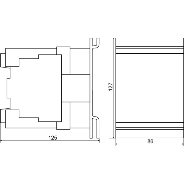 Контактор Аско-Укрем ПМ 4-80 C7 36В LC1-D8011 (A0040010110) - фото №3
