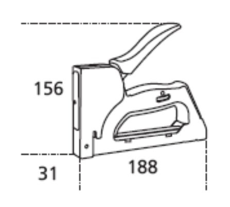 Степлер MILES TS-5600N/Z - фото №1