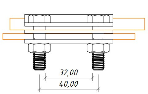 З'єднувач Leo Lightman Contra дроту ø8-10 мм зі смугою шириною до 30мм Nі (203133) - фото №7