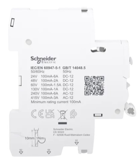 Допоміжний контакт Schneider Electric Acti9 iSD від 100мА до 6А - фото №1