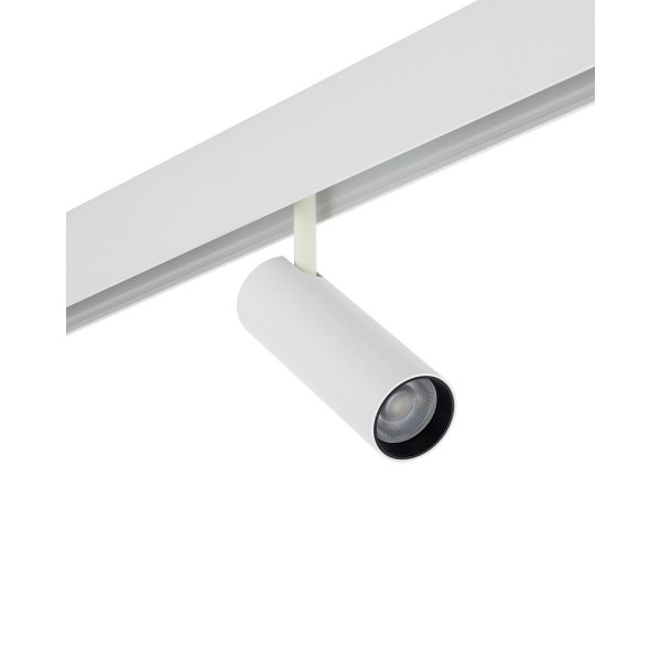 Магнітний трековий світильник Nowodvorski 11645 LVM Spot LED 1x9W 4000K 850Lm IP20 білий - фото №3