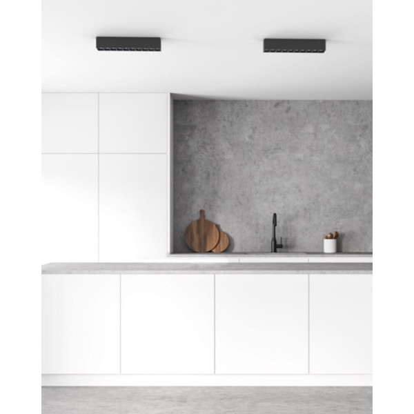 Точечный светильник Nowodvorski 10060 Midi LED 1x40W 4000K 3500Lm IP20 черный - фото №3