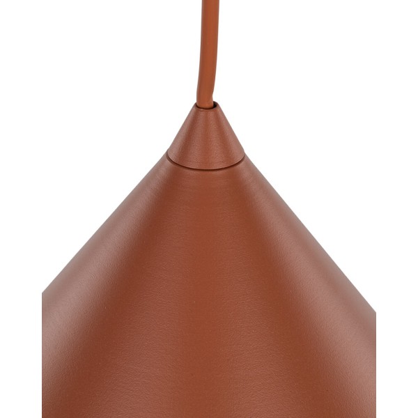 Подвесной светильник, люстра TK Lighting 10089 Cono XL E27 1x15W IP20 кирпичный - фото №2