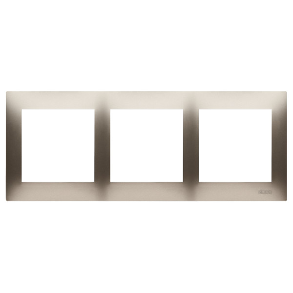 Потрійна рамка Simon Simon 54 Premium DR3/44 (золото) - фото №1