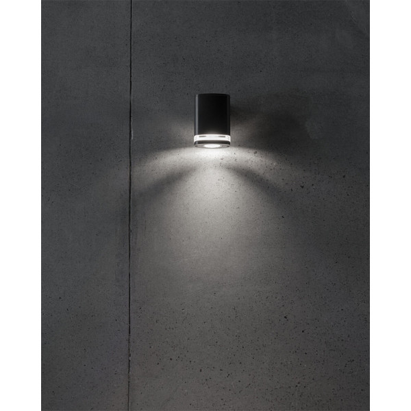 Вуличний світильник Kanlux 38884 ZEVI GU10 1x10 IP54 чорний - фото №1