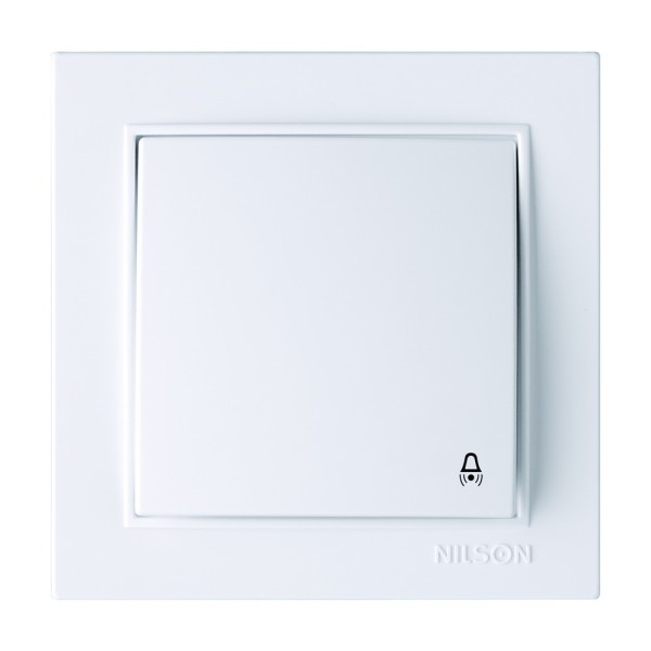 Выключатель Nilson Thor белый кнопка ( 27111012 )