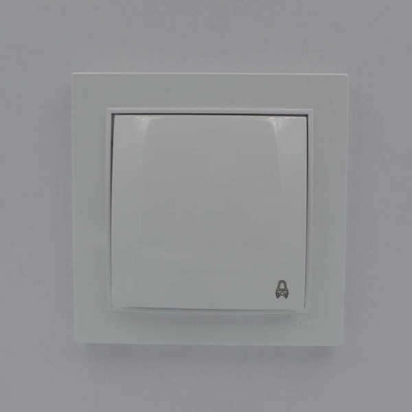 Выключатель Nilson Thor белый кнопка ( 27111012 ) - фото №1