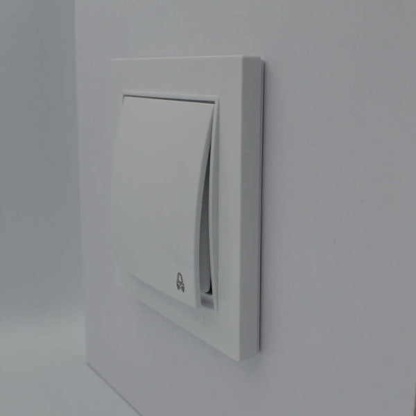 Выключатель Nilson Thor белый кнопка ( 27111012 ) - фото №2