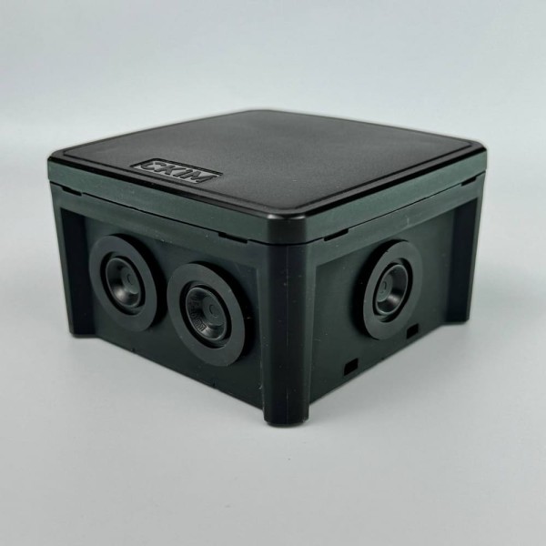 Коробка розподільча СКІМ K85B 88х88х52 чорна IP65 ( B1102007 ) - фото №3